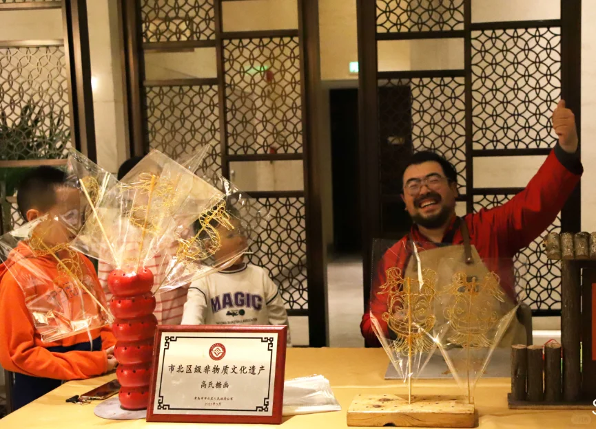 自己动手的快乐！非遗糖画diy?