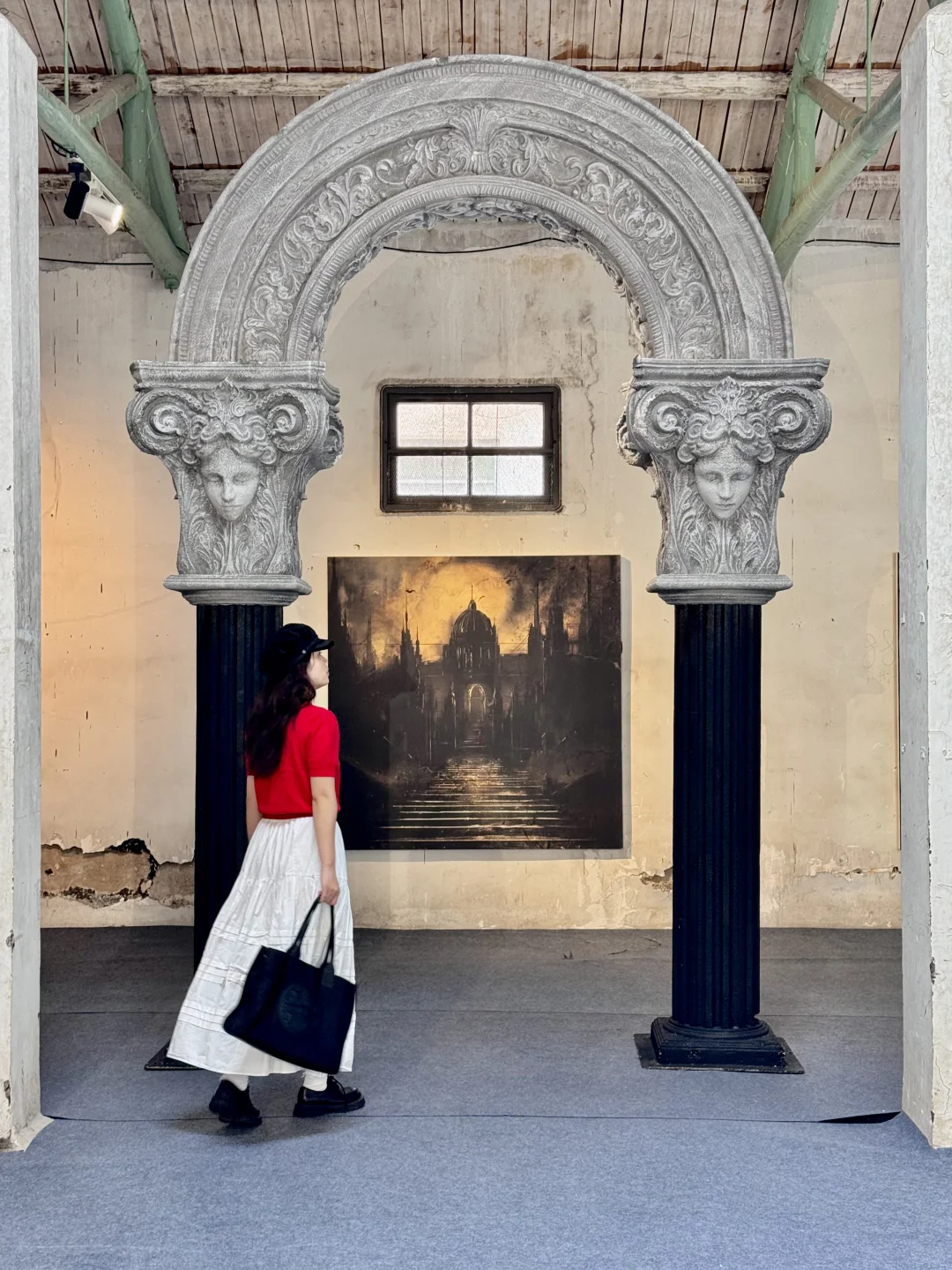 ?我很少用“震撼”形容一场展！