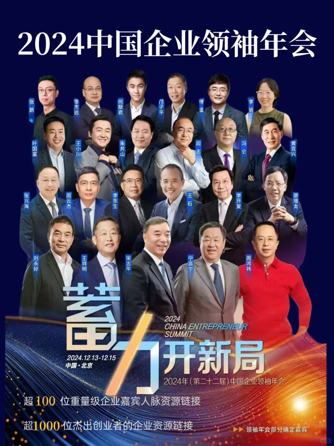 2024（第二十二届）中国企业领袖年会