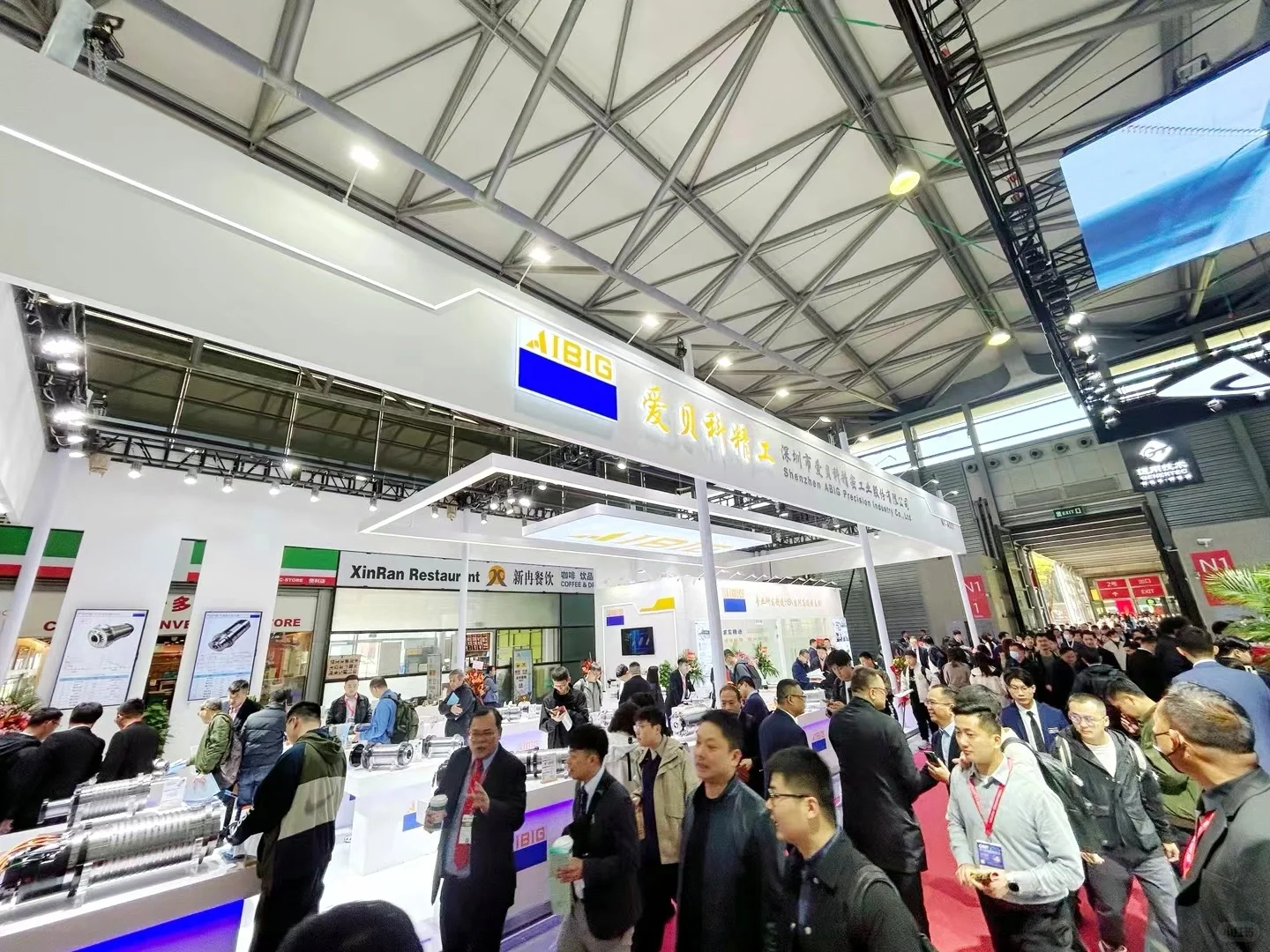 展台设计搭建案例|工业展电子展|展览设计