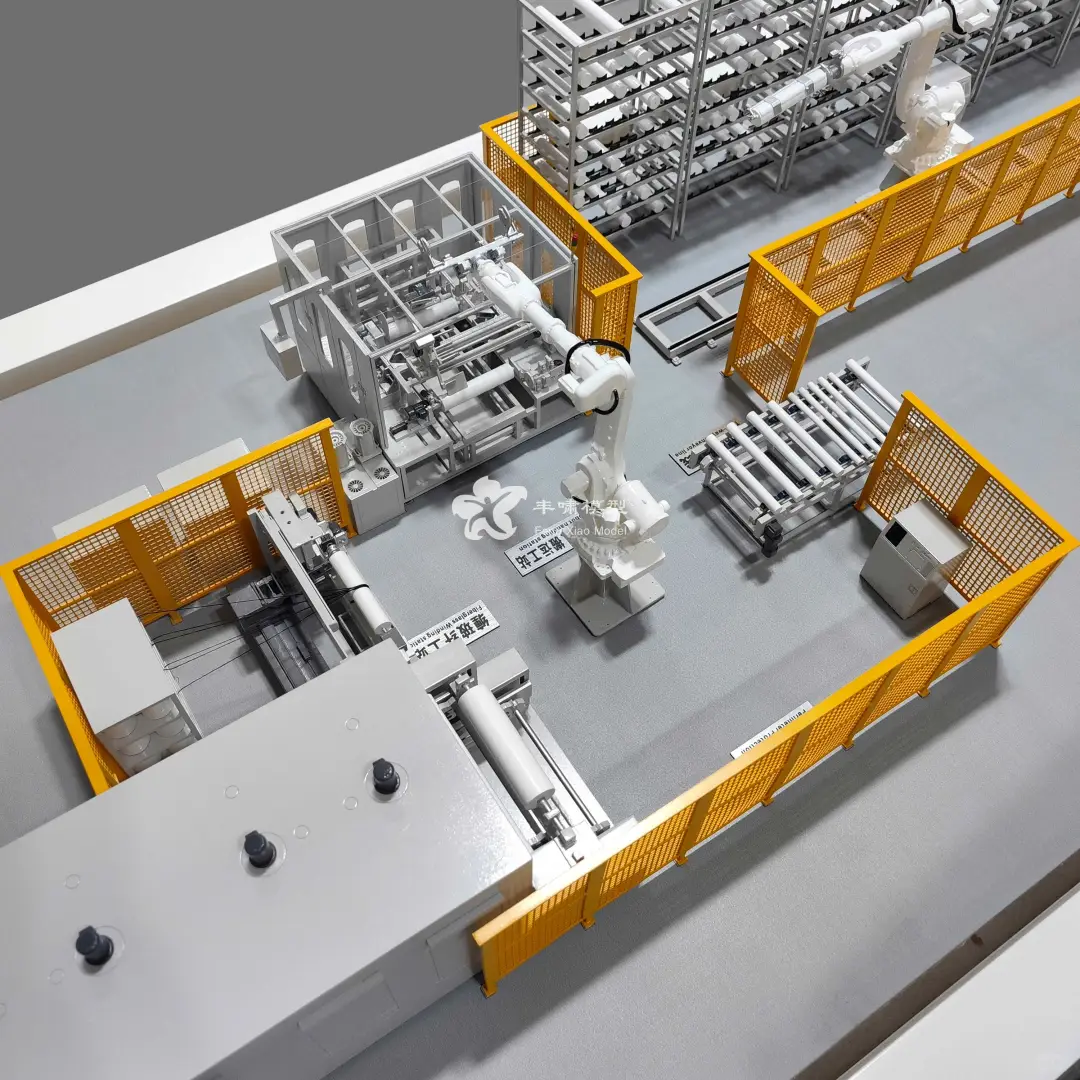 自动化生产线沙盘模型的制作过程详解