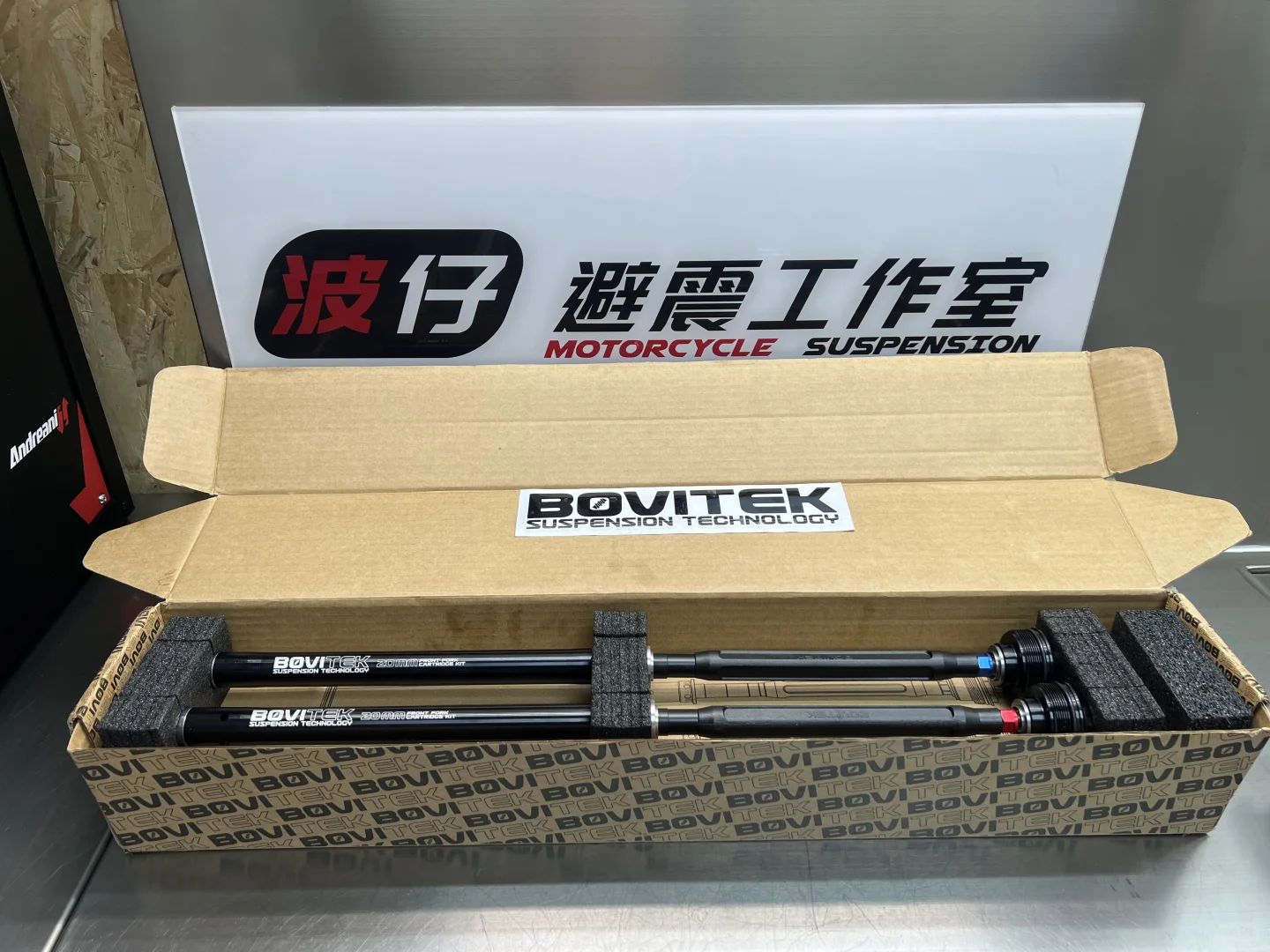 KTM duke790升级BOVITEK前避震叉芯