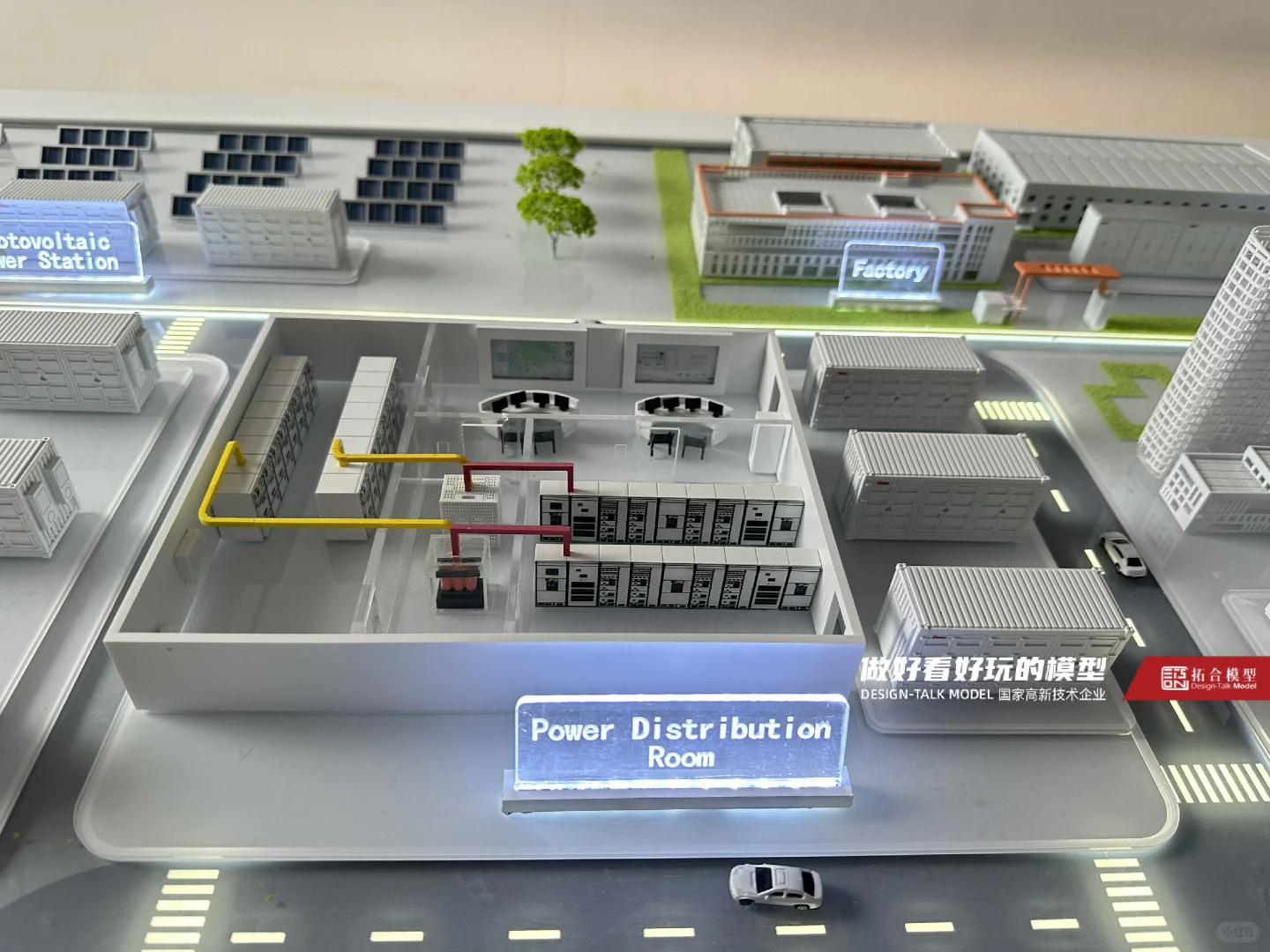 展会最主要的宣发物料～沙盘