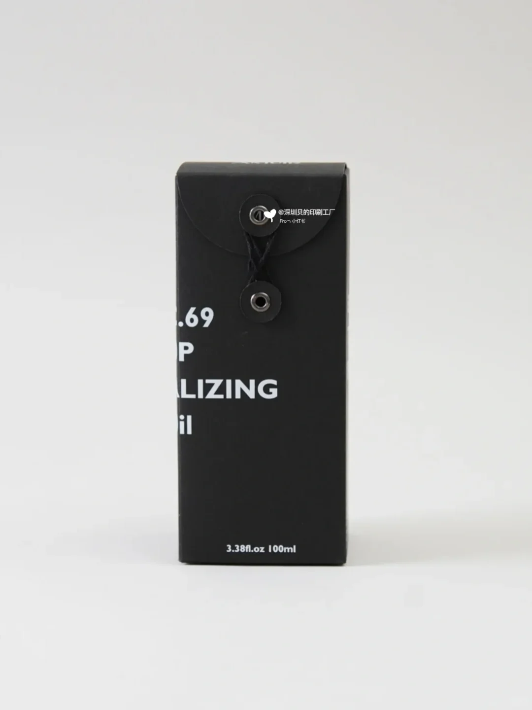 以文件袋设计的绳扣翻盖盒?简单又高级！！