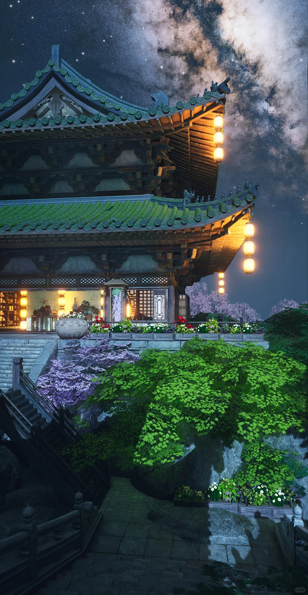 四合一云间渡图纸《栖云山庄》