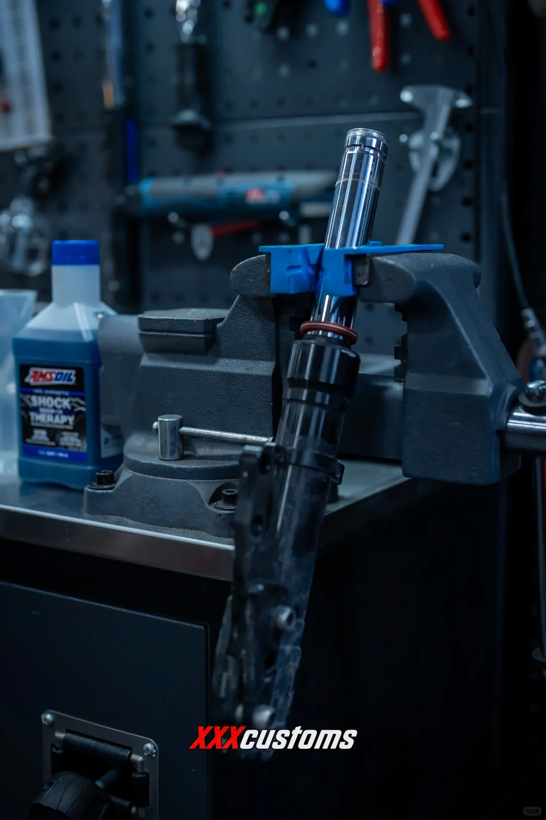 前减震更换弹簧