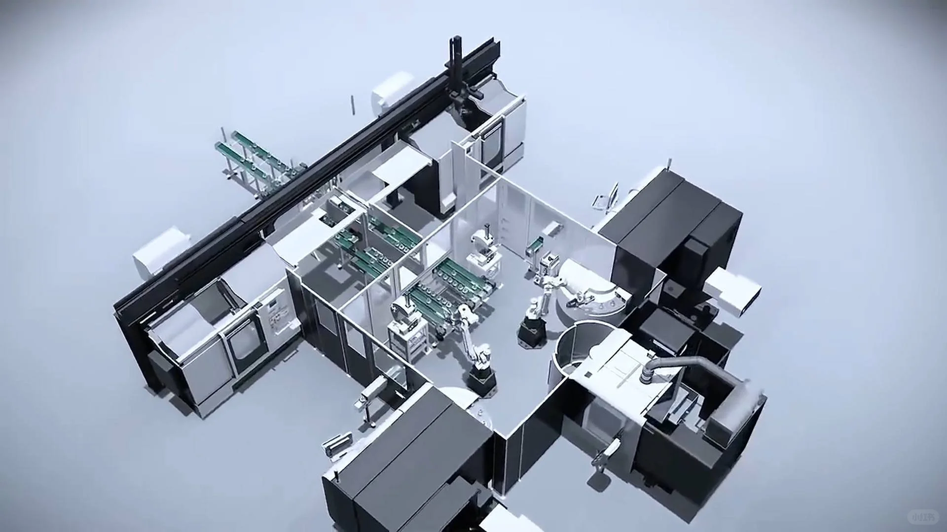 制作生产线3d动画