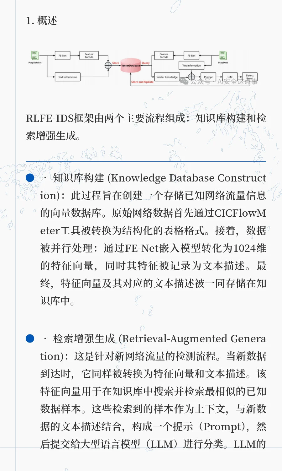 基于RAG和大模型的入侵检测系统框架