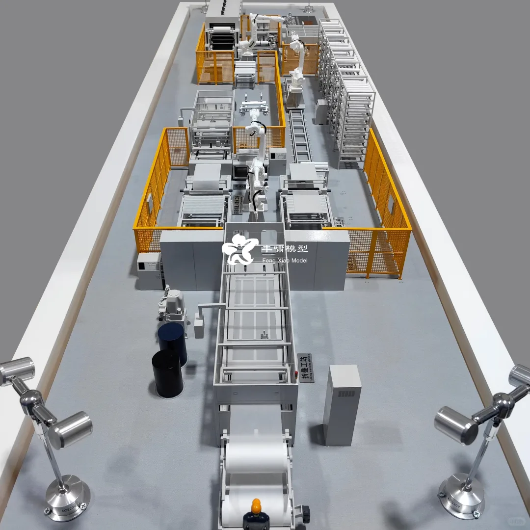 自动化生产线沙盘模型的制作过程详解