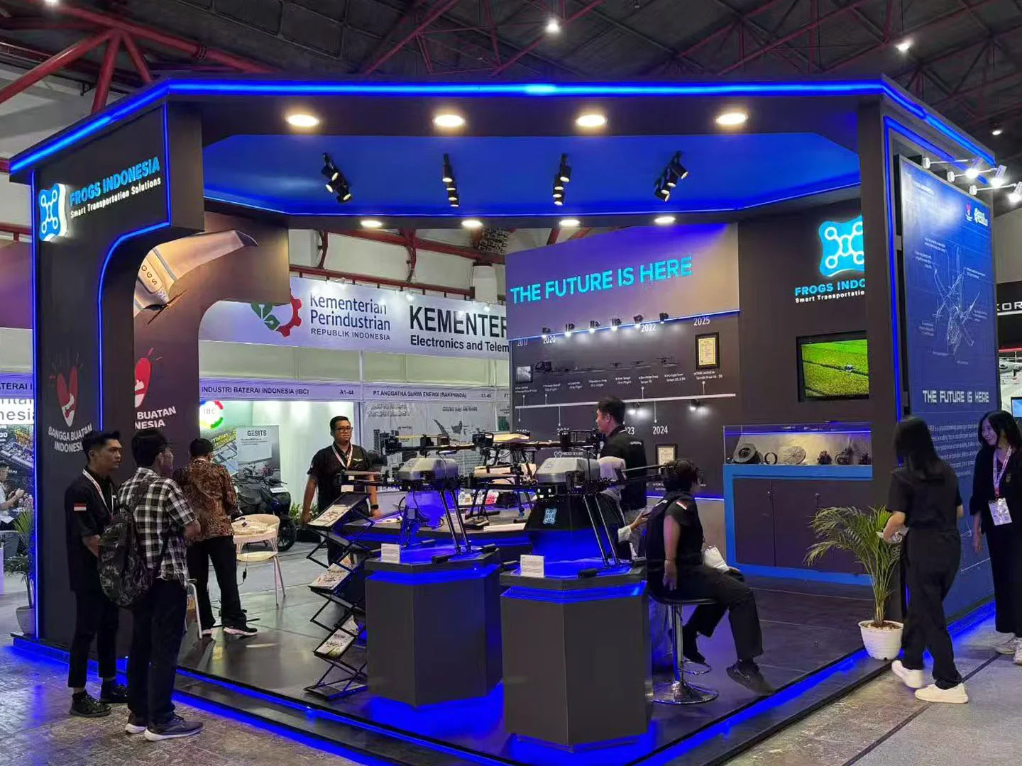 IIXS2025印尼国际电子信息暨通信展展期掠影