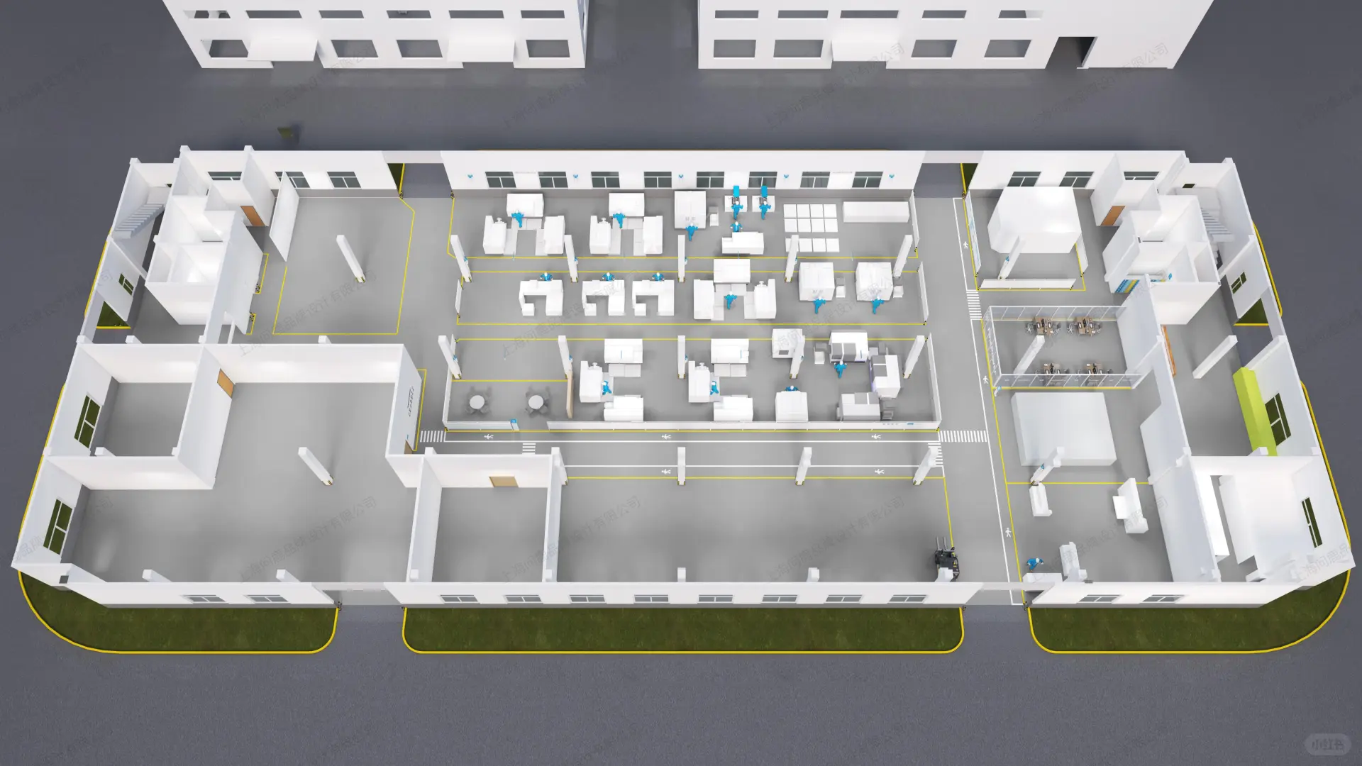 机加工车间目视化形象改善