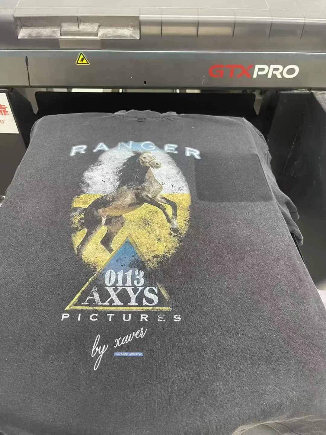 水洗与数码直喷的完美融合