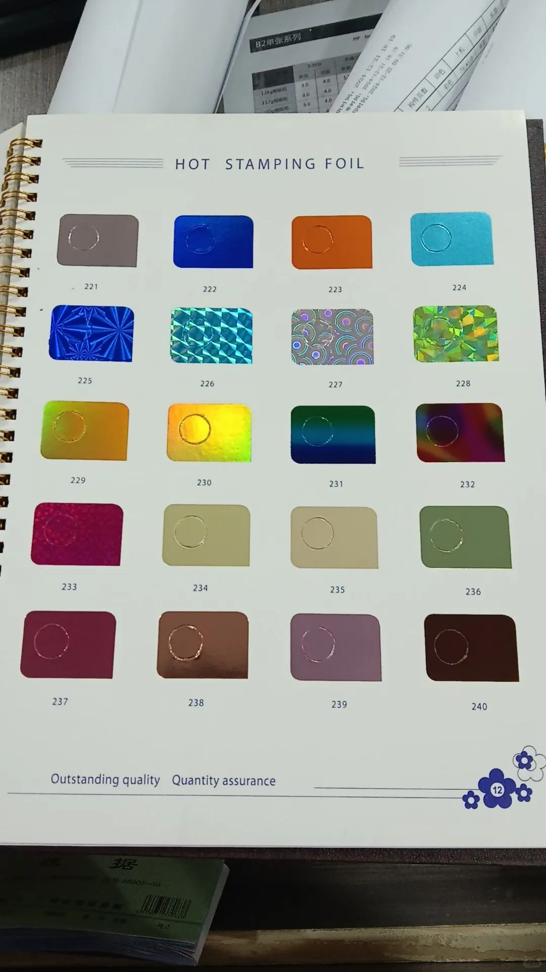 印刷包装烫金色纸，有多少种类？