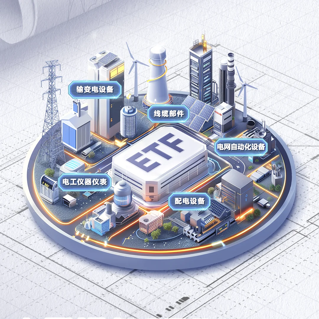 Midjourney咒语分享-电网主题智慧城市