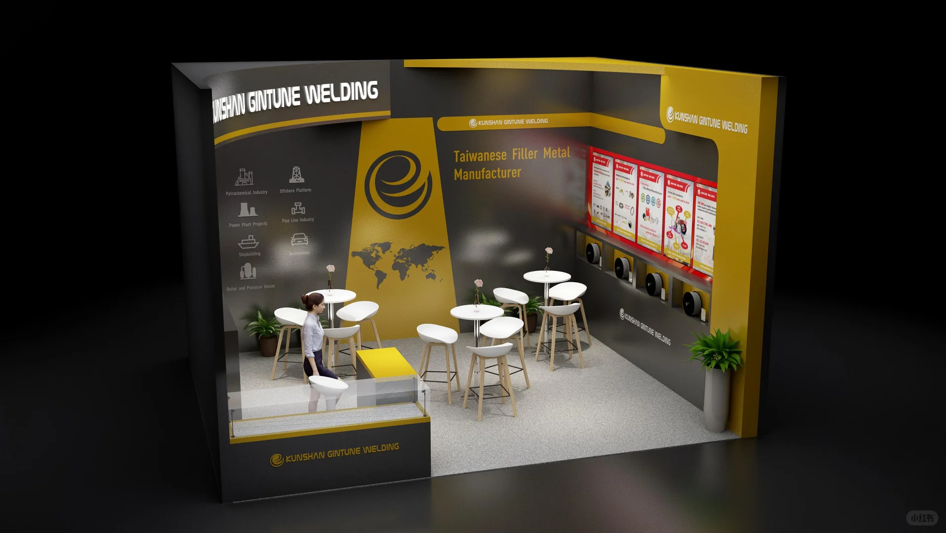 展台设计搭建丨工业风骨，匠心构筑