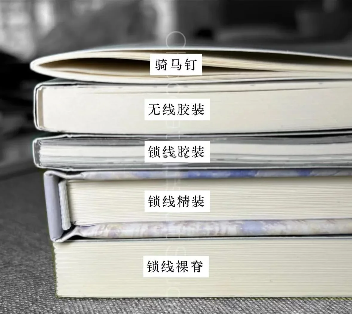 书籍印刷装订方式你们了解是几种呢