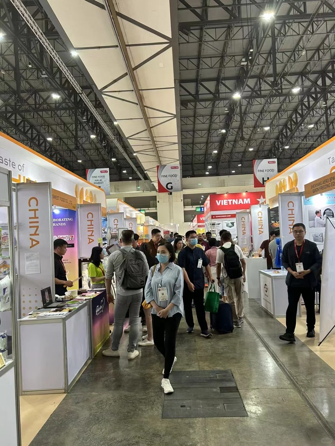 2025年4月新加坡食品饮料展出6号馆位置