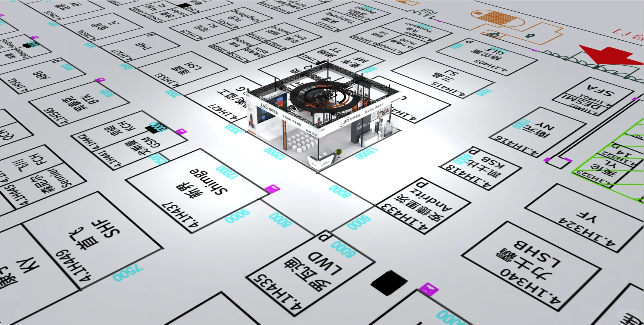 工业风展台设计