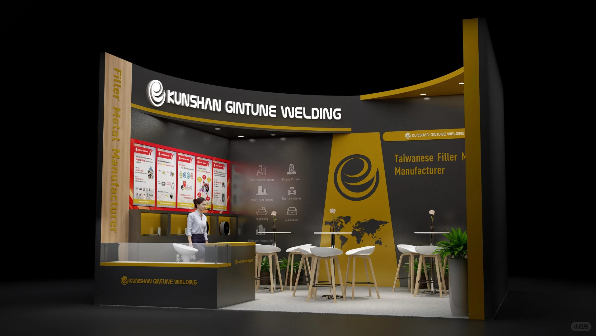 展台设计搭建丨工业风骨，匠心构筑