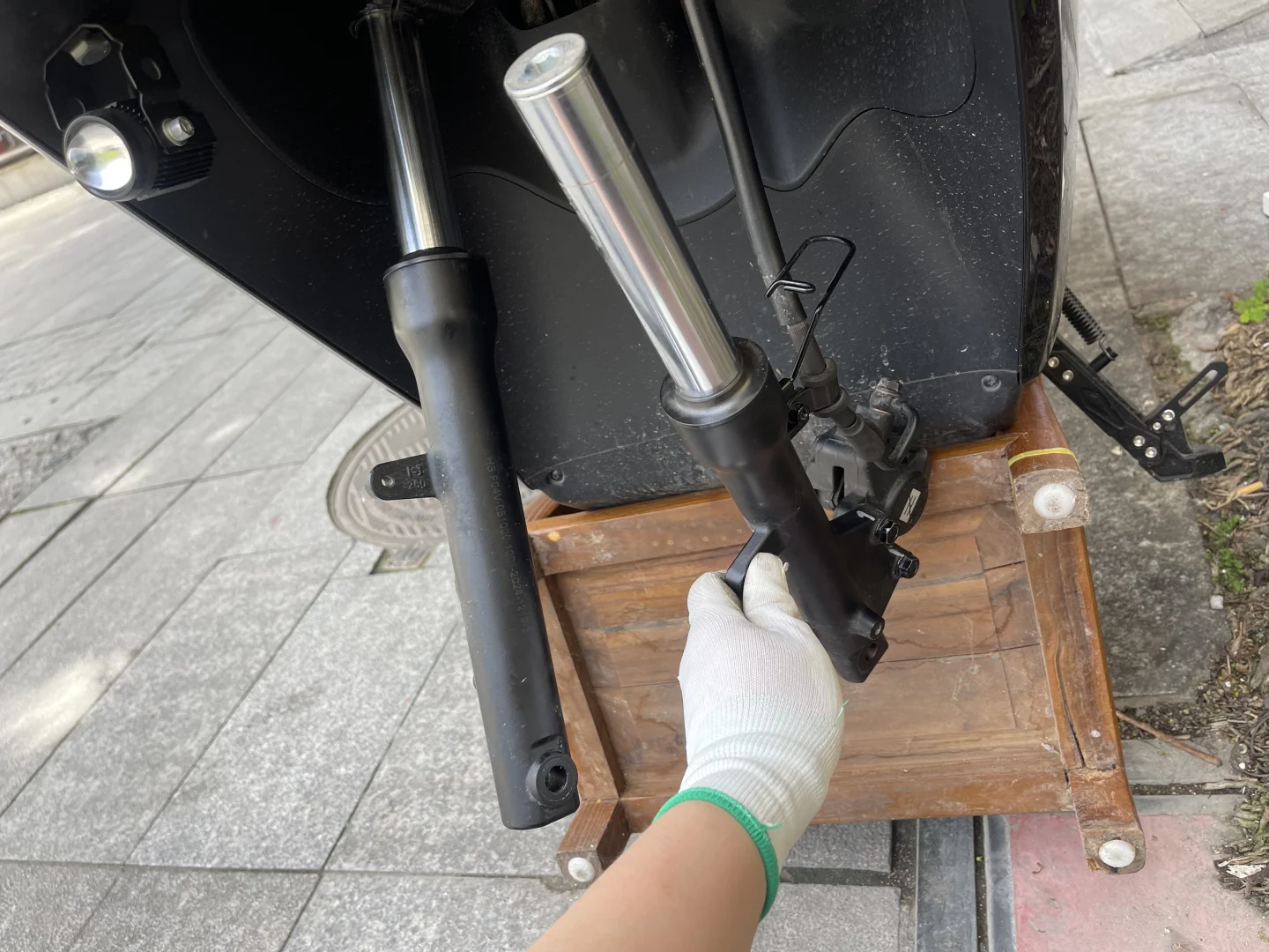 极核AE5i原厂减震加强弹簧+10w减震油