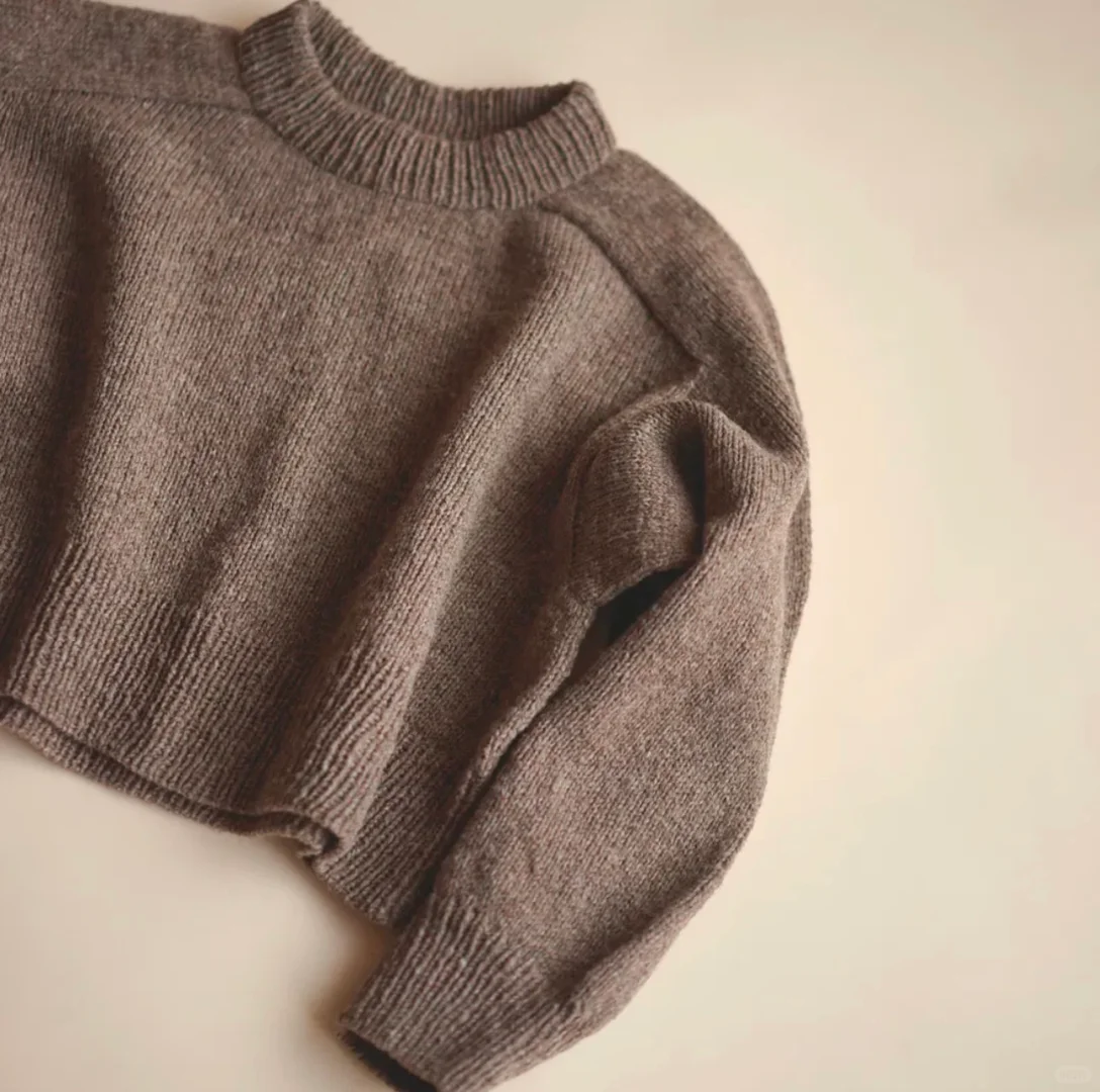 简简单单全靠版型-后背育克毛衣