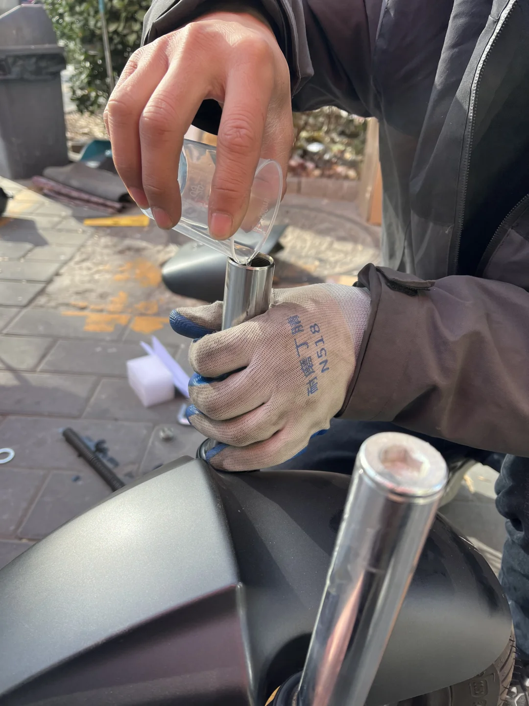 九号机械师换前减震弹簧