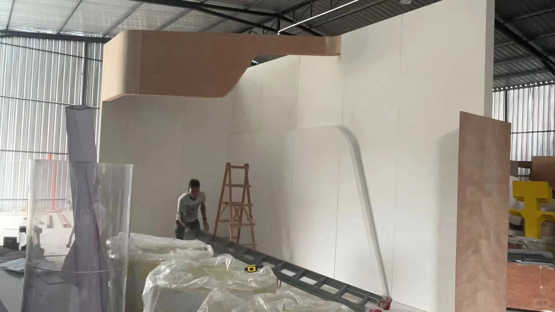 泰国电子展搭建完毕