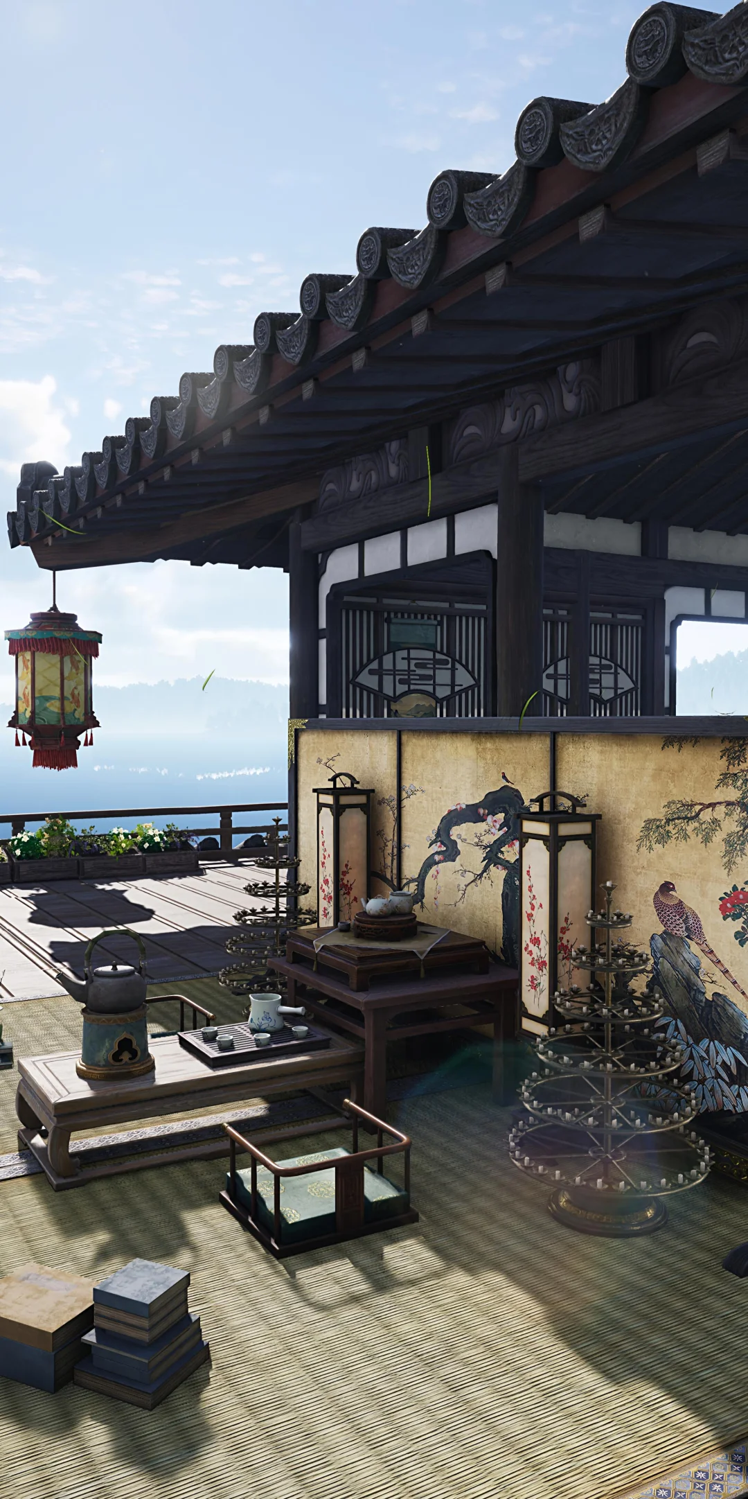 四合一云间渡图纸《栖云山庄》