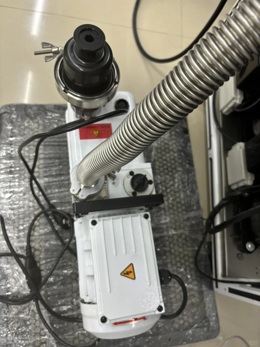 冻干机真空度降不下去？这样做！