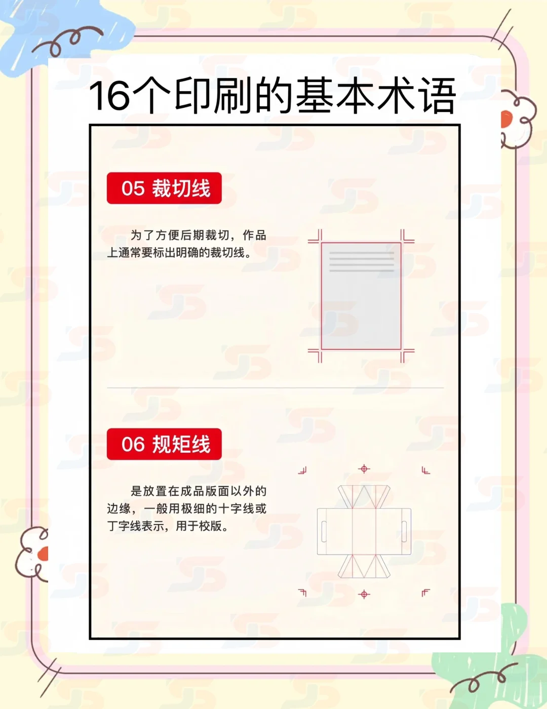?同人女发印前必须知道的印刷术语