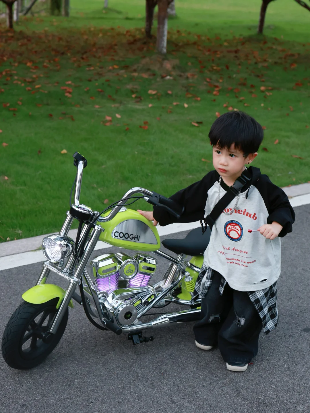 全款拿下鹅子人生中第一辆摩托车!