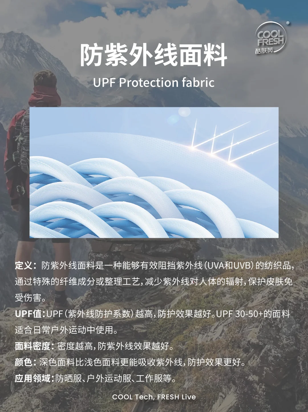 面料知识分享｜功能性面料该怎么选？