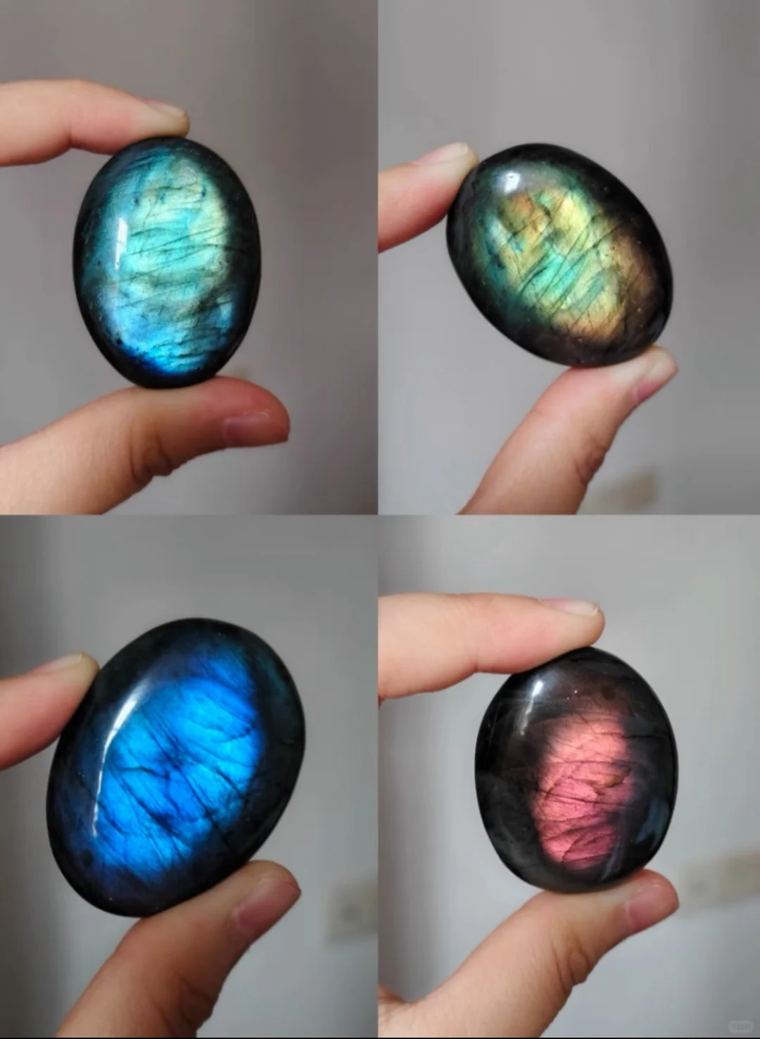 “变脸”拉长石