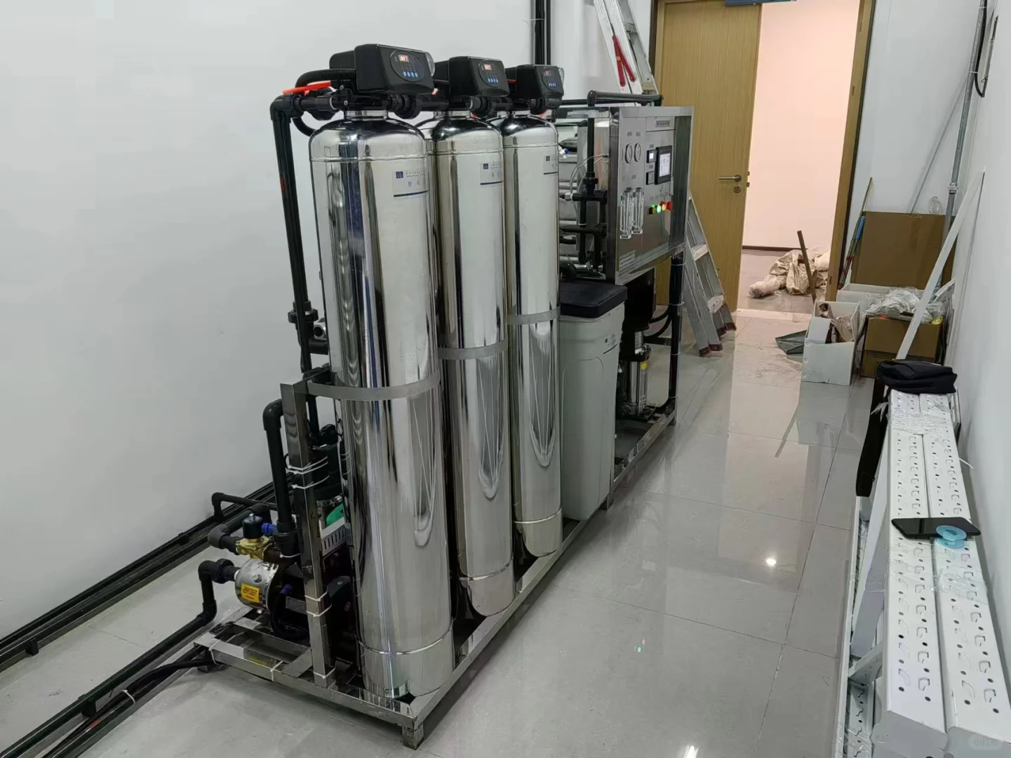 工业纯水系统安装设备调试流程明细来了