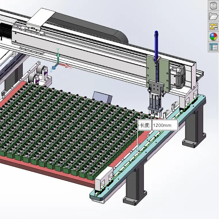 模组气动龙门上料机械手
