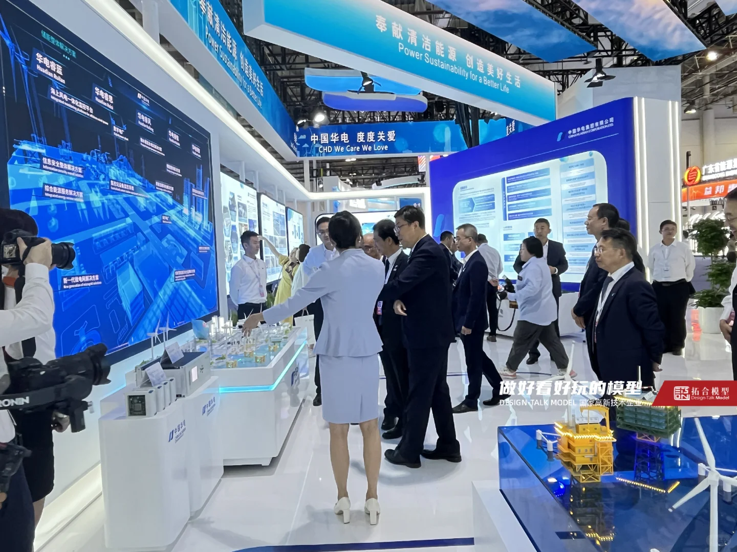 展会最主要的宣发物料～沙盘