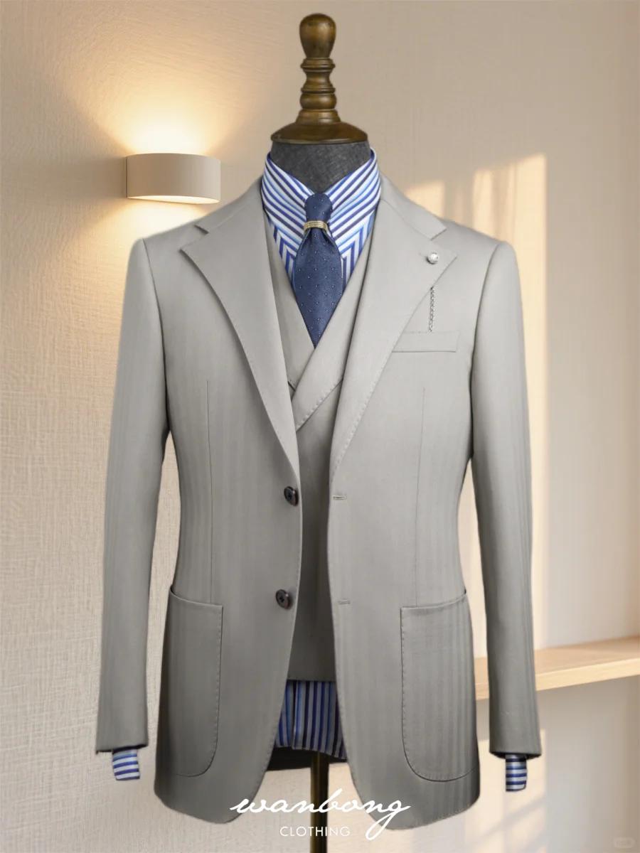 ?浅色系西服|春夏绅士的优雅突围指南