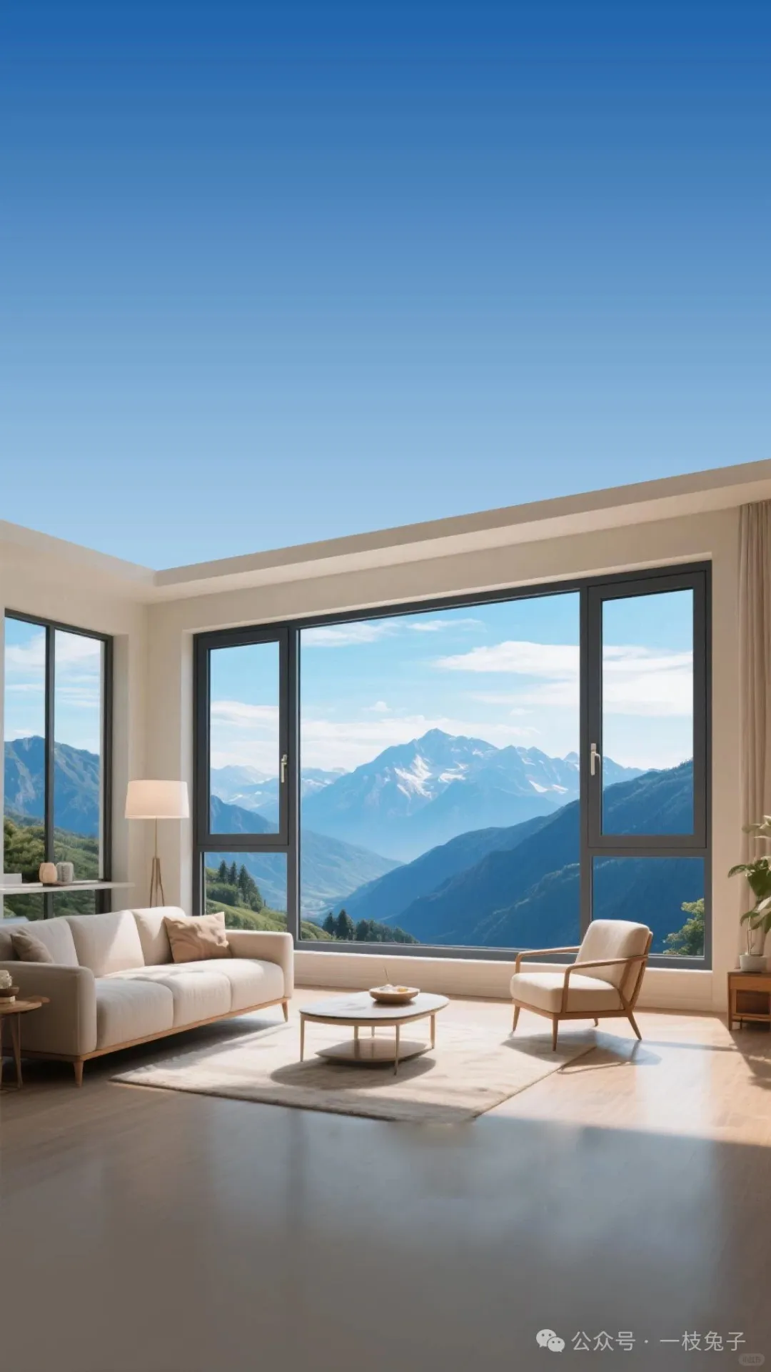 Ai发展速度太快了，这是Ai生成的门窗场景图