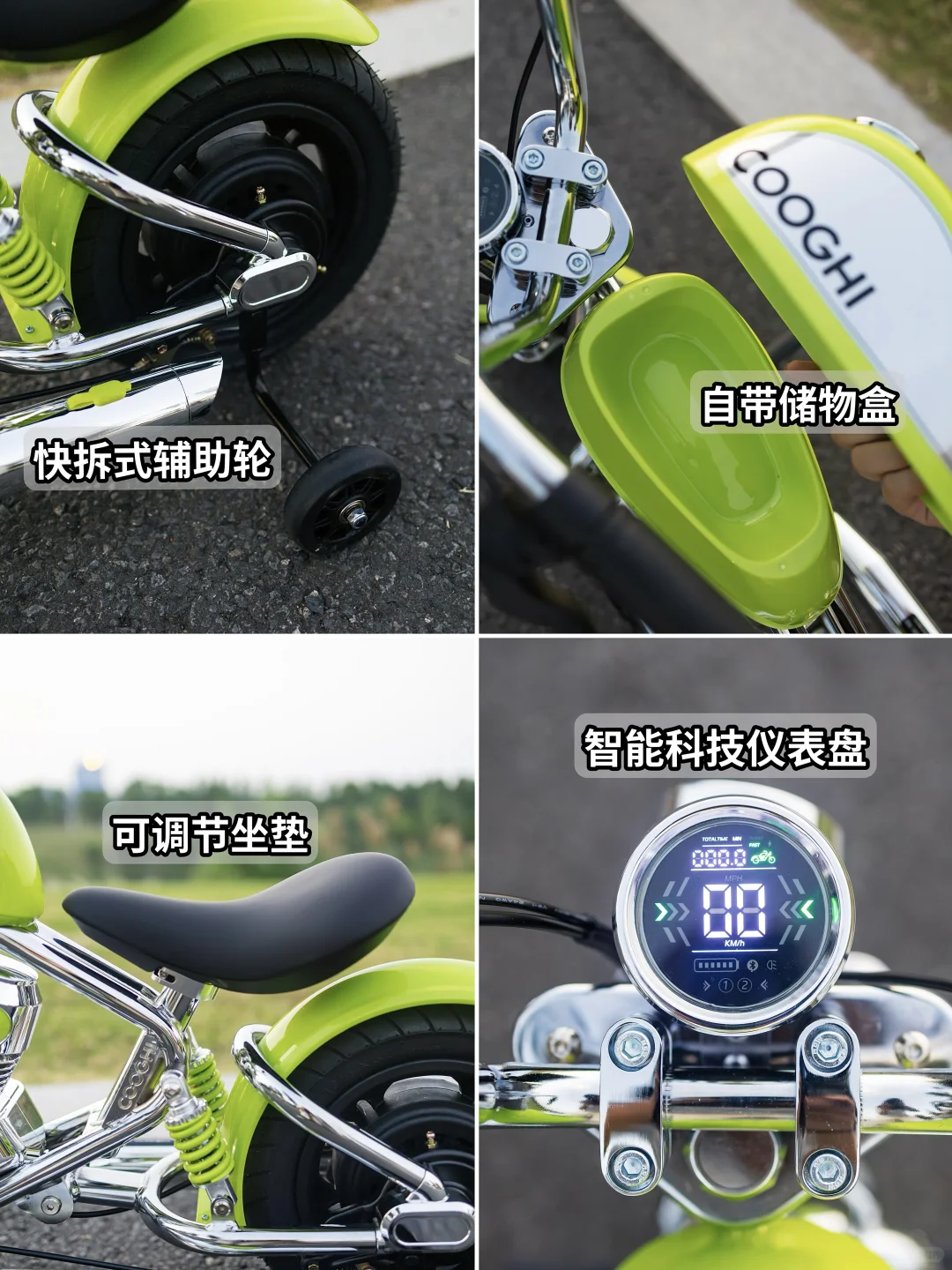 4岁幼崽开哈雷?这小子是要C位出道!?️