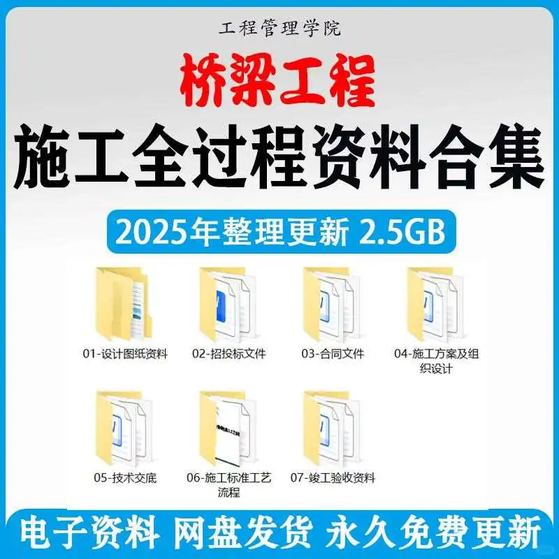 桥梁工程设计图纸招标投标施工合同方案