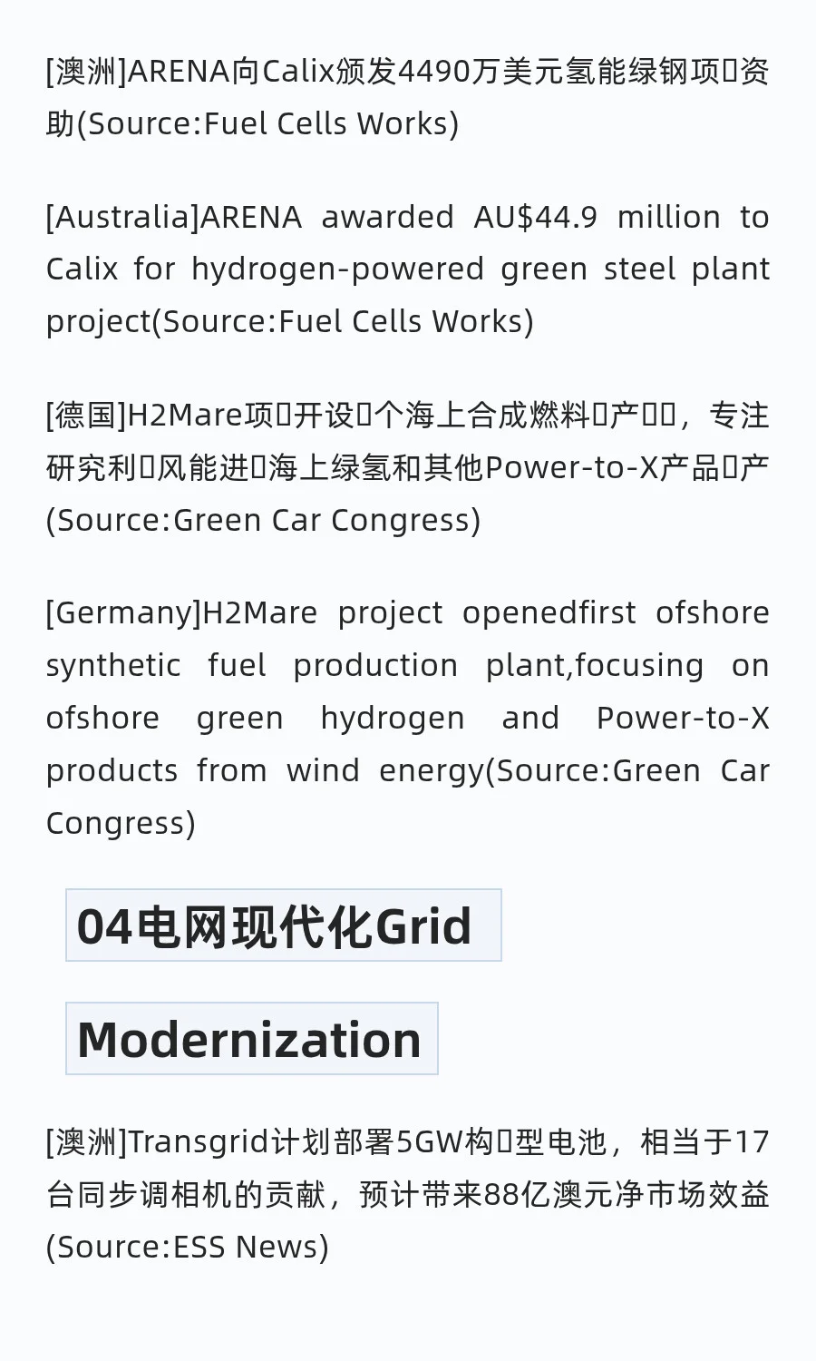 全球新能源行业动态周报July 20 – July 26