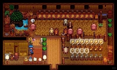 《星露谷物语》鸡舍畜棚装修布局