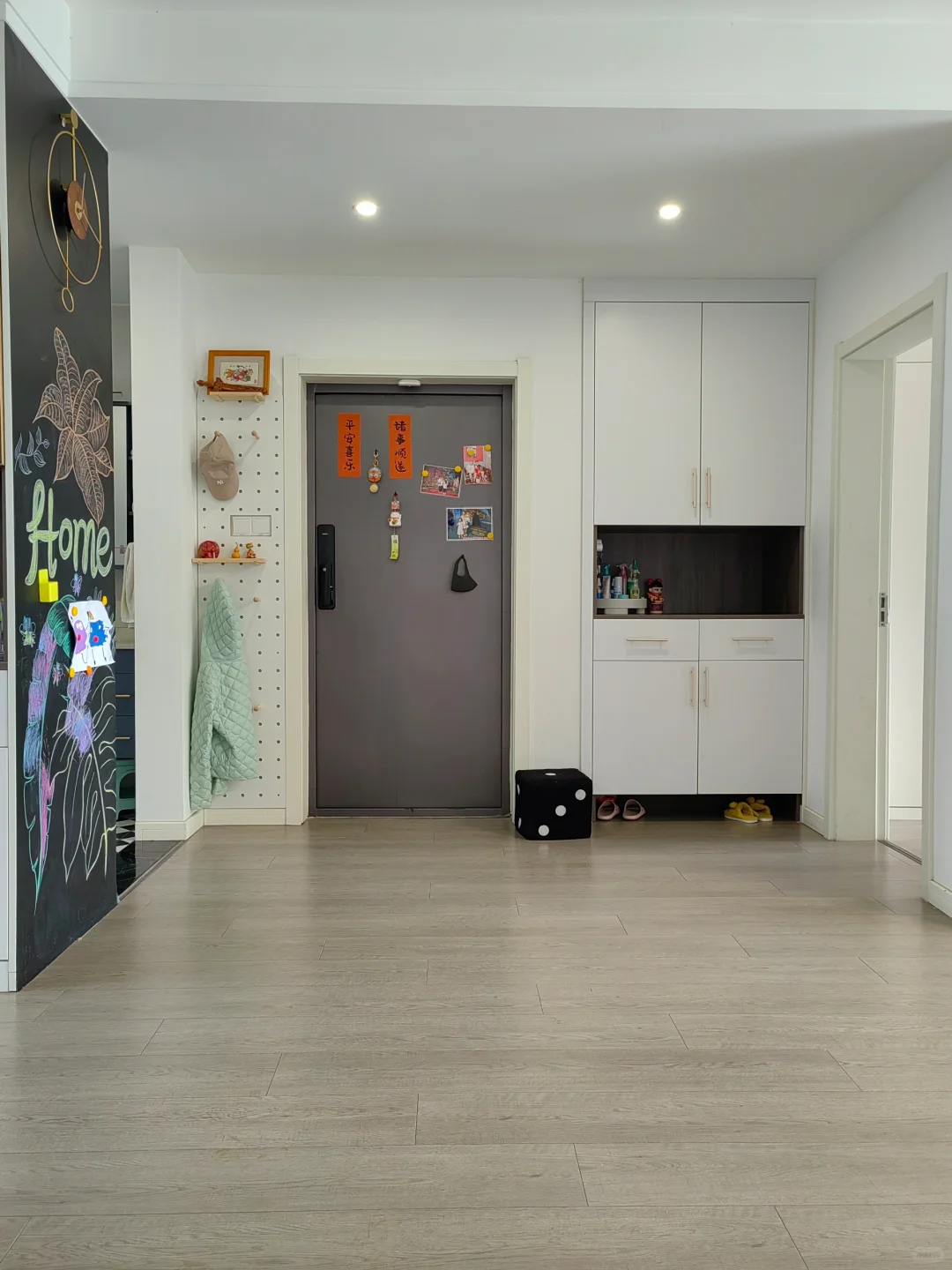 我的家很普通，却因为干净而变得富足