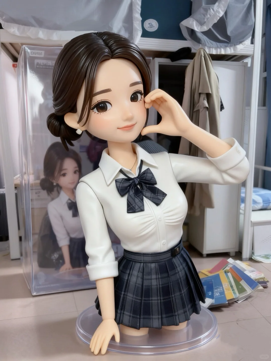 华科女高｜左划怎么变成小手办啦?