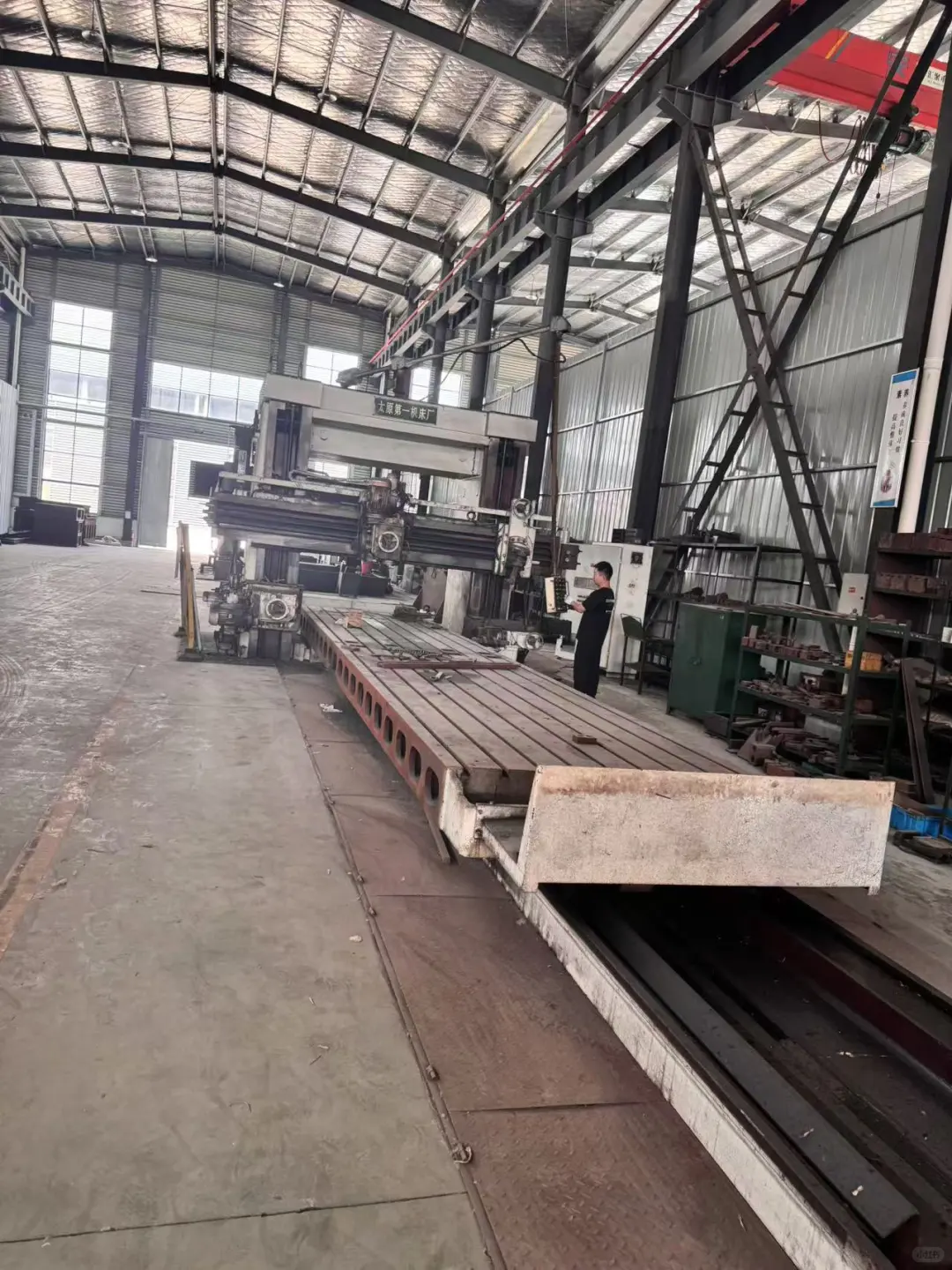 打铁需要真诚的匠人～太原龙门刨铣床