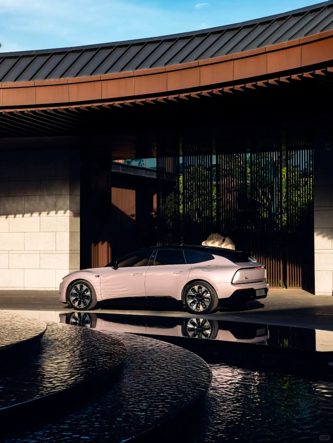 上汽奥迪E5 Sport back的可调光天幕