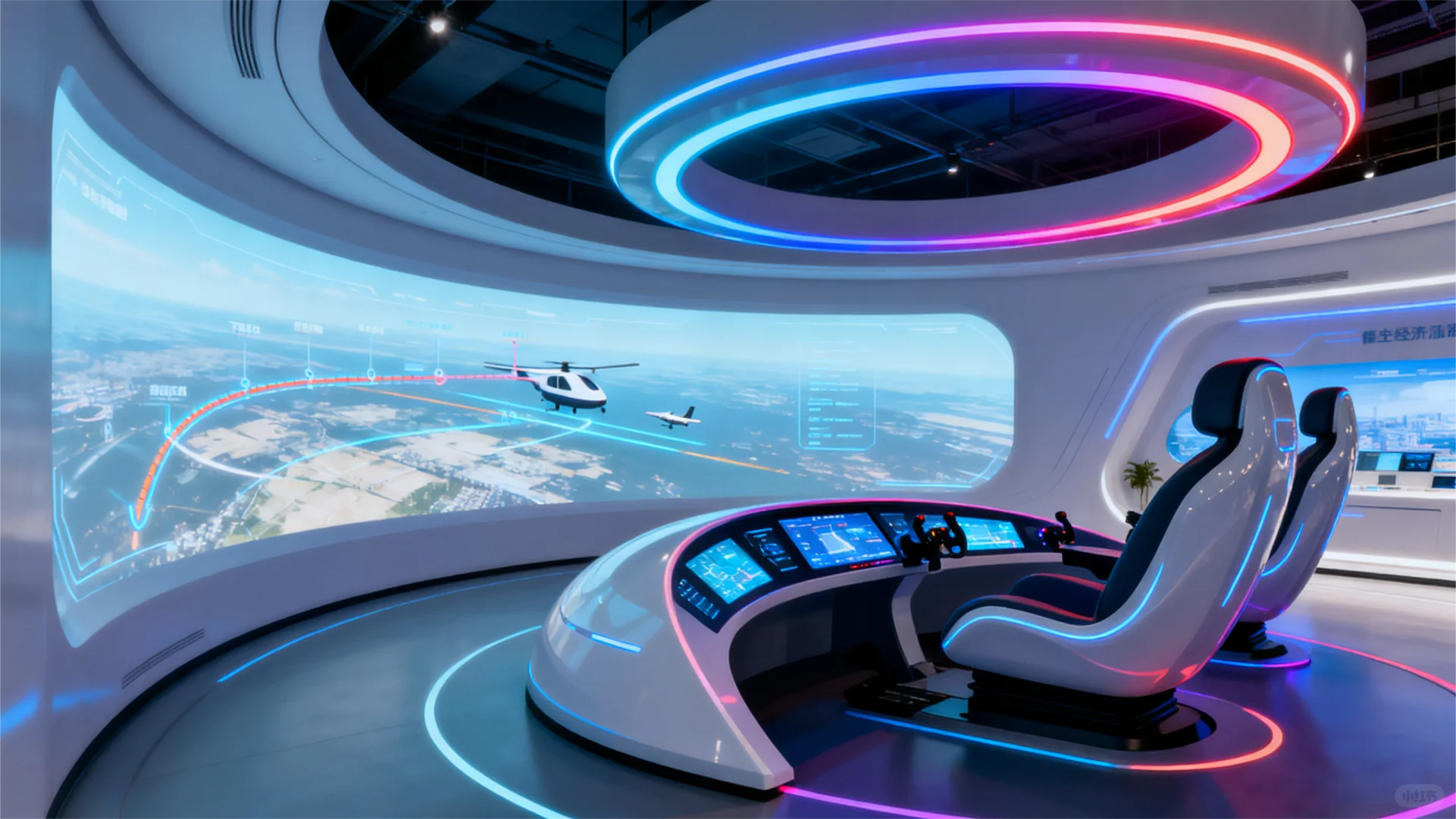 低空经济展厅设计分享丨每一张都想截图收藏