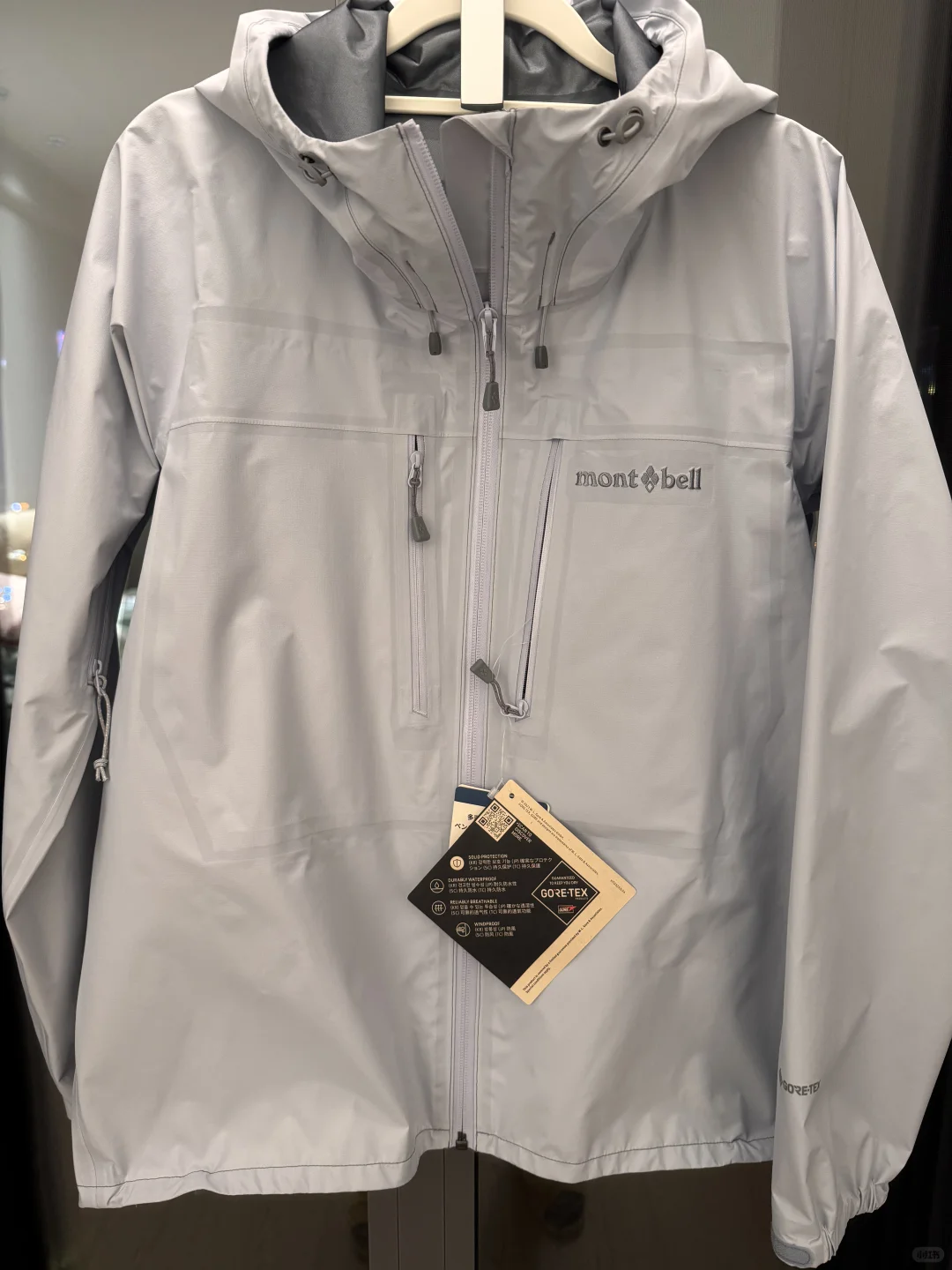 ➗全新montbell新款GORETEX暴风雨冲锋衣