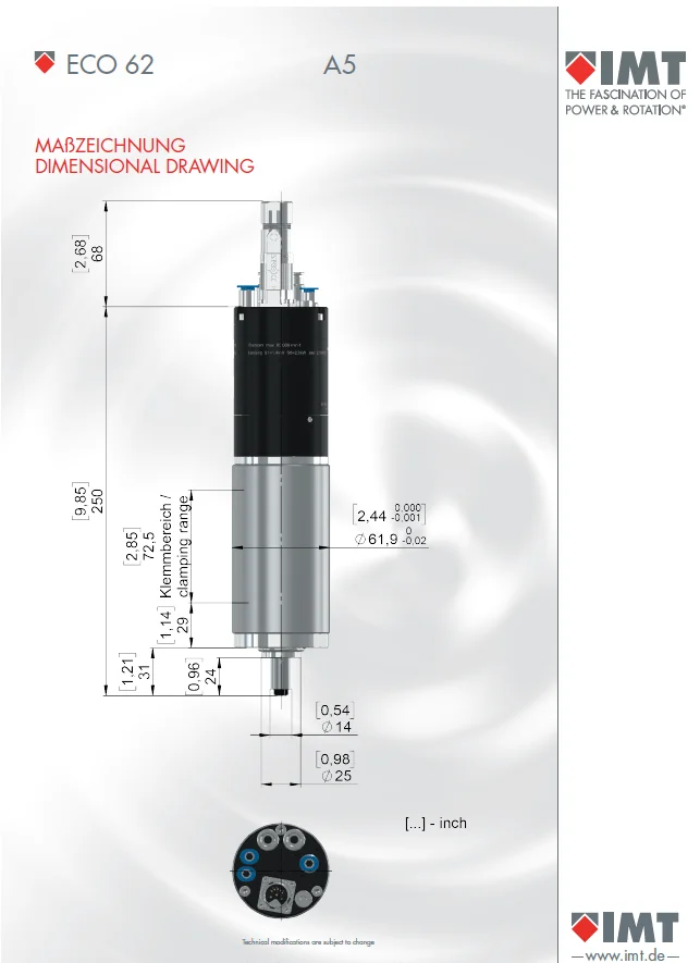 钻孔打磨高转速62mm电主轴性价比
