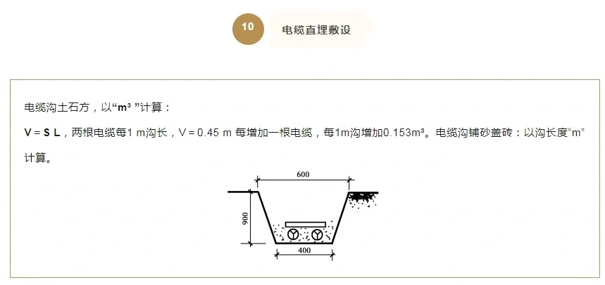 电气工程量计算方法